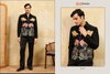 Nextgen Jacket by Shubhvastra Velvet Online Mens Jacket With Pant Wholesale